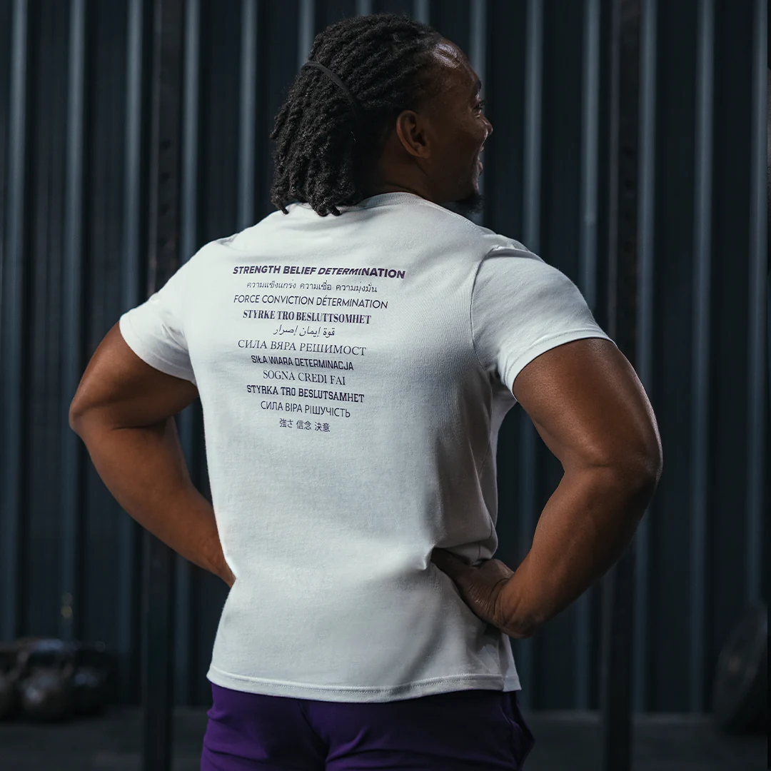 T-shirt SBD Aspire – Off White - Image 5