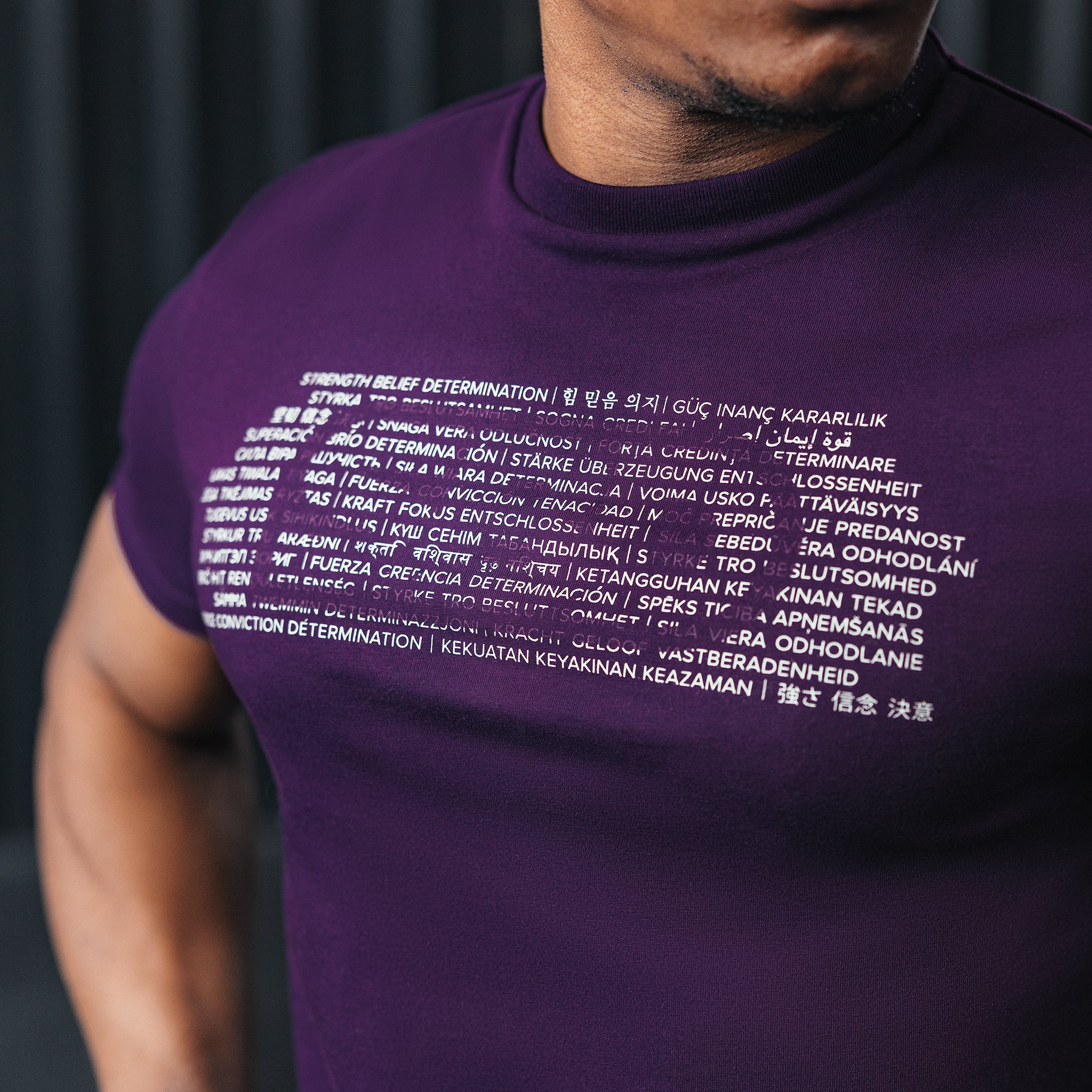 T-shirt Aspire – Viola - Image 4