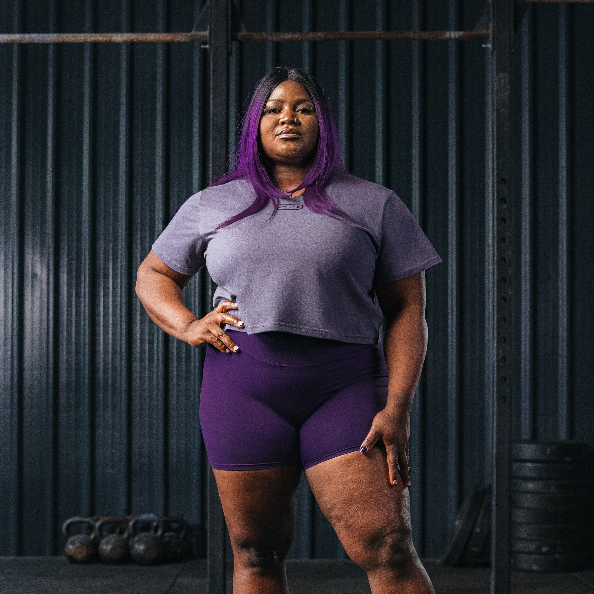 Crop Top SBD Aspire – Lavanda - Image 3