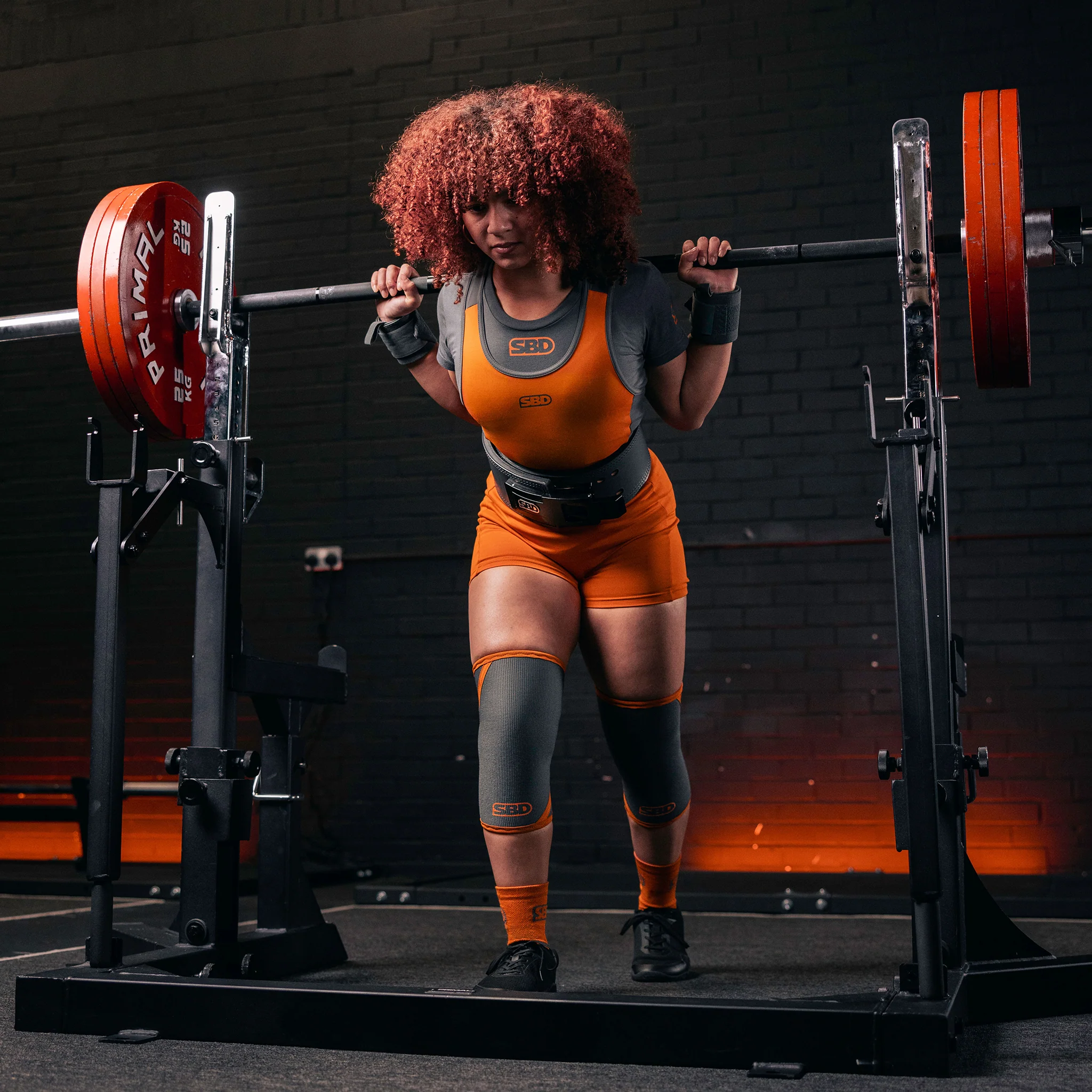 Ginocchiere Powerlifting SBD 7mm Forge - Image 3