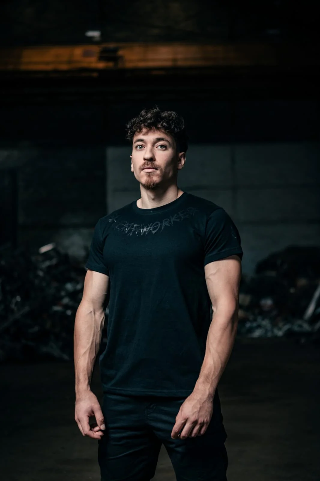 Silent Worker FULL Black Competition Tee - Image 2