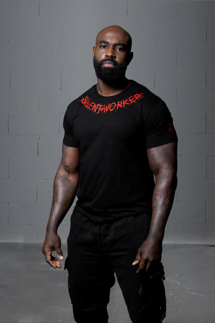 Silent Worker Red Competition Tee - Image 2